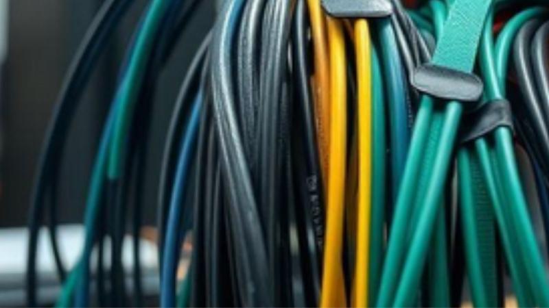 Como escolher a abraçadeira velcro para cabos ideal para sua organização